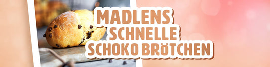 Schnelle Schokobrötchen