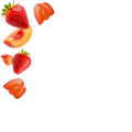 Peach Strawberry / 40 caramelle gommose